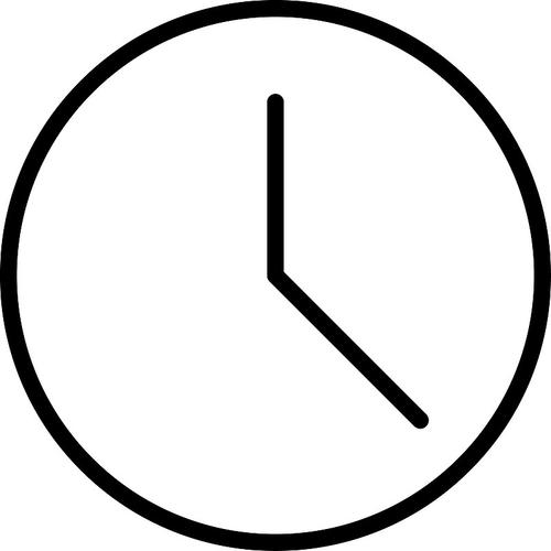 钟表与计时仪器 带阿拉伯数字表盘的机械计时器视觉元素