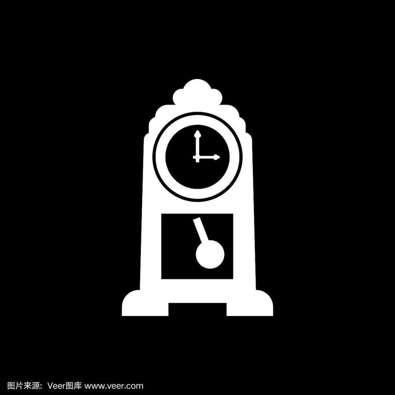 时间时钟图标时间和手表计时器时钟